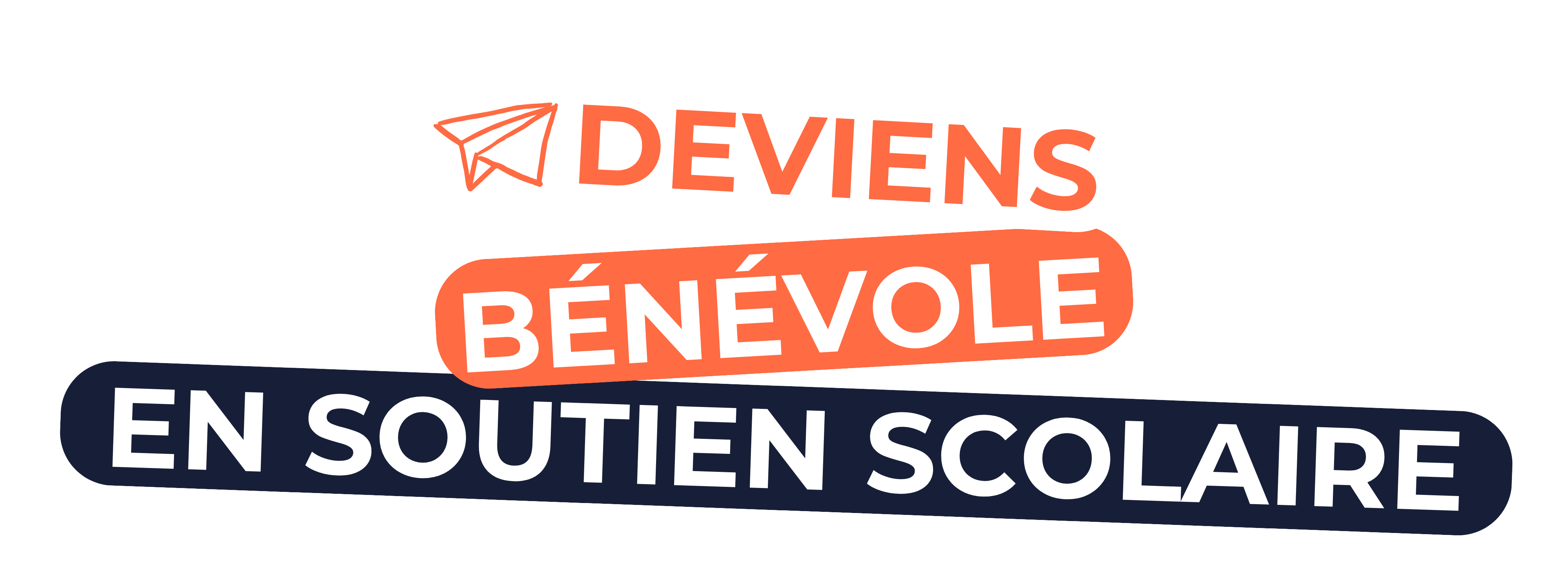 Titre deviens bénévole en soutien scolaire